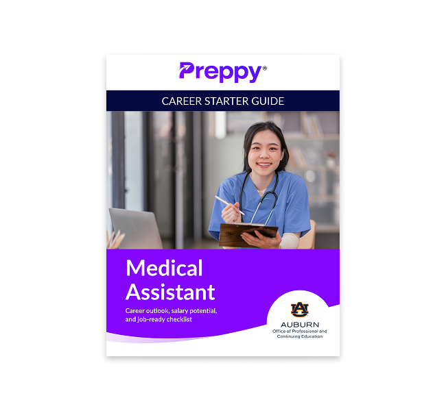 Preppy-MedicalAssistant-LeadCapture-CareerGuide-LP